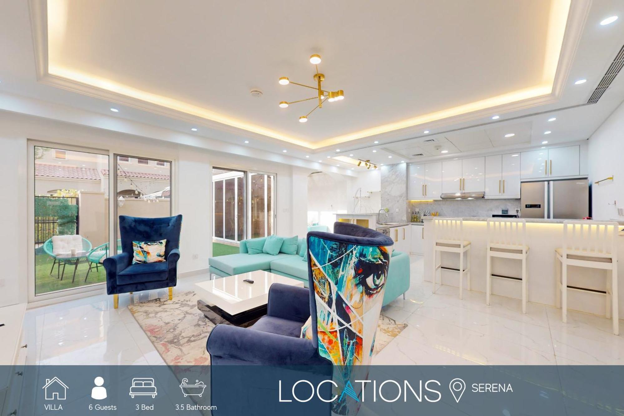 Bella Casa At Serena - Peaceful Three Bed Villa ดูไบ ภายนอก รูปภาพ
